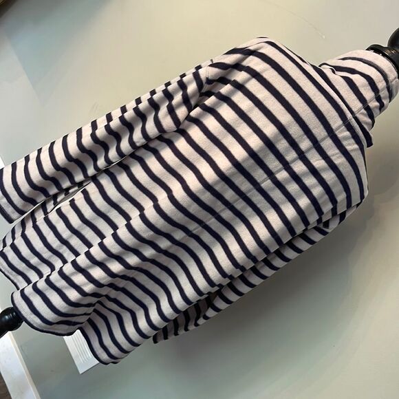 Lord & Taylor Striped Cowlneck Fleece Top NEW 1X - Picture 6 of 6